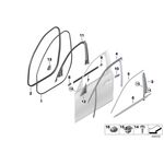 BMW G20 HOPARLÖR KAPAĞI ÖN SOL 17- IOE-BMW 51339891451 BMW G20-G21 yedek parça