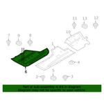 BMW G20 KAPLAMA ARAÇ ALT ORTA 17- IOE-BMW 51757340860 BMW G20-G21 yedek parça