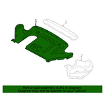 BMW G20 KAPLAMA ARAÇ ALTI ARKA 17- IOE-BMW 51757428190 BMW G20-G21 yedek parça