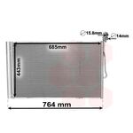 VW TOUAREG KLİMA RADYATÖRÜ 10-15 KALE 7P0820411A