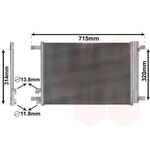 VW GOLF7 KLİMA RADYATÖRÜ 13- KALE 5Q0816411BF