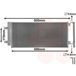 OPEL ASTRA K KLİMA RADYATÖRÜ 16- KALE 39131676