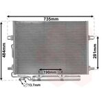 MERCEDES W211 KLİMA RADYATÖRÜ 2002-2009 KALE A2115001154