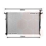 KIA SORENTO SU RADYATÖRÜ 09- KALE 253102P500