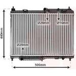 FORD FIESTA SU RADYATÖRÜ 08- KALE 8V518005DG