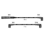 MERCEDES W126 BUJİ KABLOSU BERU BR ZEF669