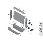 BMW X5 E70 TURBO RADYATÖRÜ 07-19 VALEO 17517809321