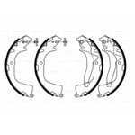 VW AMAROK EL FREN BALATASI 10- BSG 2H0698525