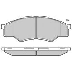 TOYOTA HILUX FREN BALATASI 05-15 MANDO 04465-0K010