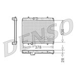 PEUGEOT 407 SU RADYATÖRÜ 09- DENSO 1330V3