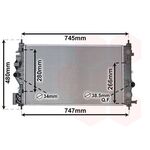 OPEL ASTRA J SU RADYATÖRÜ 12- KALE 1300348