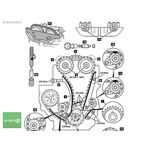 FORD TRANSIT V184 ZİNCİR SETİ 01-03 BSG KTYC1Q6M000A1A