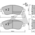 OPEL CORSA C FREN BALATASI ÖN 01- BSG 1605974