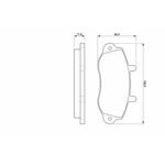 OPEL MOVANO A FREN BALATASI ÖN 99- BSG 4404777