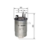 OPEL MERIVA A YAKIT FİLTRESİ 07- BSG 813058