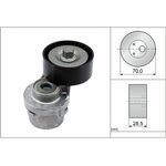 FIAT DUCATO V KAYIŞ GERGİSİ KOMPLE 06- DAYCO 504000410