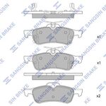 TOYOTA YARIS FREN BALATASI ARKA 12- SANGSIN 044660D010