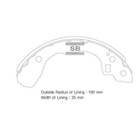 KIA PICANTO FREN BALATASI ARKA 2003-2010 SANGSIN 5835007A00