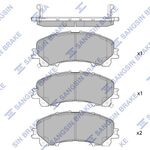 NISSAN XTRAIL FREN BALATASI ÖN 14- SANGSIN D10604CC0A