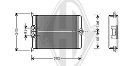 KALORİFER RADYATÖRÜ 1991-1998 MERCEDES W140 KALE A1408300561