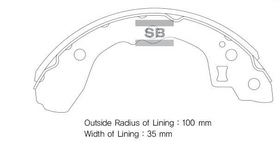 FREN BALATASI ARKA 2003-2010 KIA PICANTO SANGSIN 5835007A00