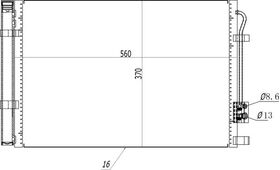 KLİMA RADYATÖRÜ 12-14 HYUNDAI i20 KALE 976060U00