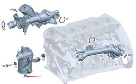 DEVİRDAİM 2014-2018 MERCEDES W212 PIERBURG A2742000407