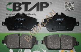 FREN BALATASI ÖN BMW E81 BTAP 34116774050