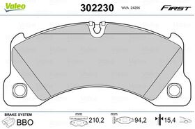 FREN BALATASI ÖN VW TOUAREG 10- VALEO 7L0698151M