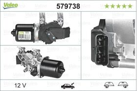 SİLECEK MOTORU ÖN RENAULT CLIO 05- VALEO 7701061590