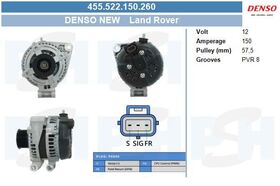 ALTERNATÖR 06-12 RANGE ROVER  DENSO YLE500440