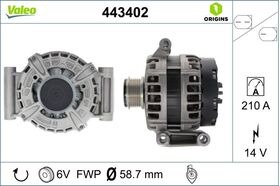ALTERNATÖR 12- FORD TRANSIT V362 VALEO BK2T10300DC
