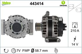 ALTERNATÖR 14- FORD TRANSIT V363 VALEO BK3T10300EC