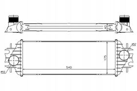 TURBO RADYATÖRÜ 01- OPEL VIVARO A BSG 4408078