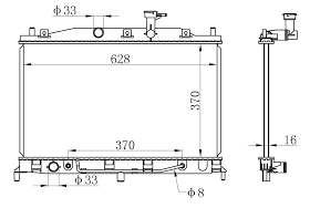 SU RADYATÖRÜ 06- HYUNDAI ACCENT ERA BSG 253101E100