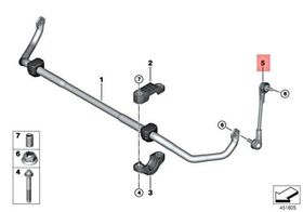 VİRAJ ASKI ROTU ÖN 17- BMW G30 BSG 31306861483