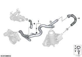 GERİ DÖNÜŞ BORUSU BMW E60 BTAP 11537806706