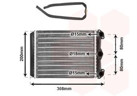 KALORİFER RADYATÖRÜ 1976-1985 MERCEDES W123 KALE A0018357801