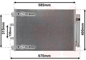 KLİMA RADYATÖRÜ 11- FORD FOCUS KALE BV6119710BE