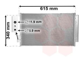 KLİMA RADYATÖRÜ 15- FIAT EGEA KALE 51887906