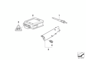 KIZDIRMA ROLESİ BMW E46 BTAP 12217801201