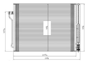 KLİMA RADYATÖRÜ 10-17 BMW F06 BSG 64539219843