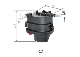 YAKIT FİLTRESİ MÜŞÜRSÜZ 02-08 FORD FIESTA BOSCH 2S6Q9155BA