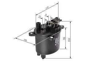 YAKIT FİLTRESİ 06- FORD MONDEO BOSCH 6G9Q9155AA