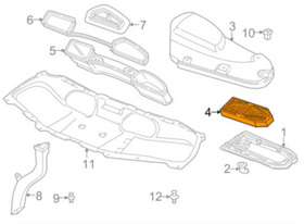 POLEN FİLTRESİ KARBONSUZ 96-03 BMW E38 FEBI 64312339888