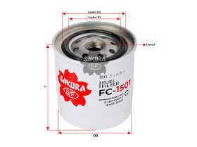 YAKIT FİLTRESİ 02-06 ISUZU D-MAX SAKURA 8979169932