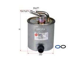 YAKIT FİLTRESİ 07-15 NISSAN NAVARA SAKURA 16400EC00A