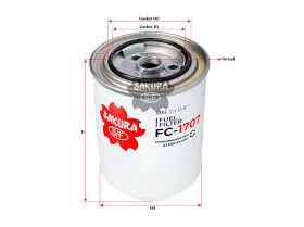 YAKIT FİLTRESİ 98-05 TOYOTA HILUX SAKURA 2339064480