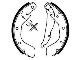 FREN BALATASI ARKA 93-01 OPEL CORSA B BSG 1605952