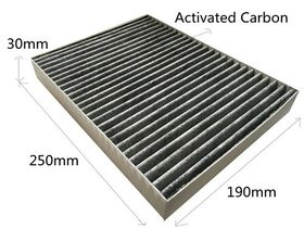 POLEN FİLTRESİ KARBONLU 2011- MERCEDES ML W166 BSG A1668300218